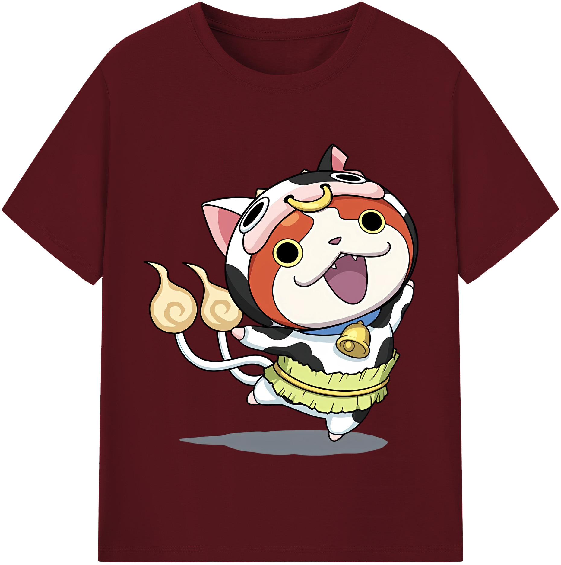 （画像用） 妖怪ウォッチ Yo-kai Watch 綿100％半袖Tシャツ（フロントプリント）